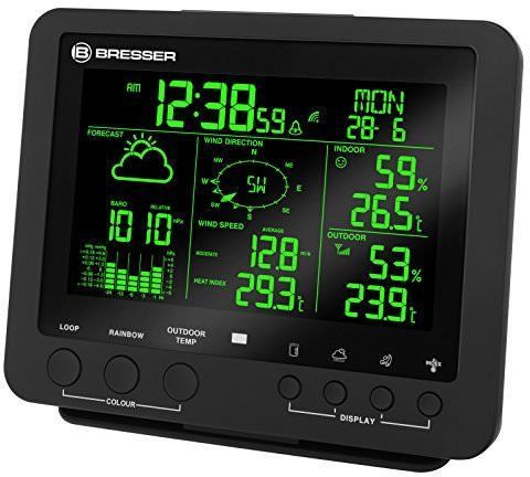 Stacja pogodowa Bresser Weather Center 5-in-1 Colour (7002520CM3000)
