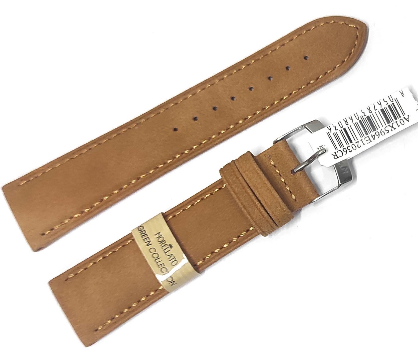 Skórzany pasek do zegarka 22 mm Morellato A01X5964E12036CR22 nubuk .