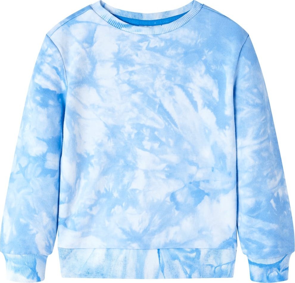 vidaXL Bluza dziecięca, jasnoniebieska, 116