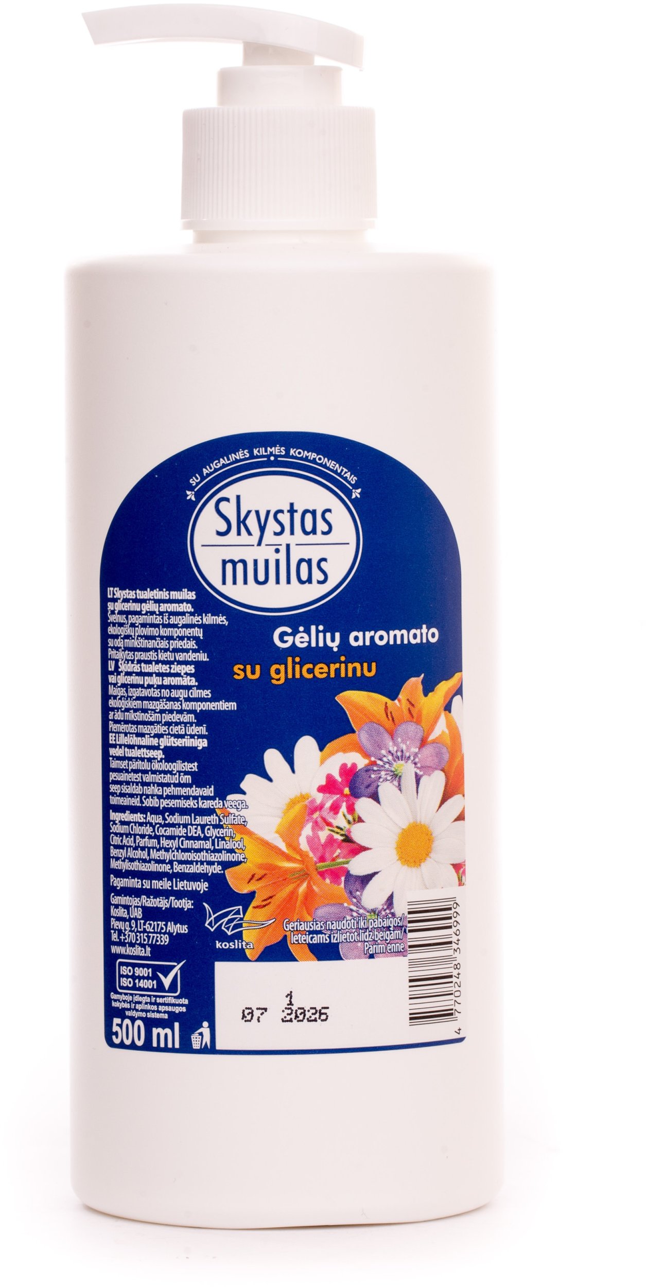 LIWUID SOAP WITH GLYCERINE