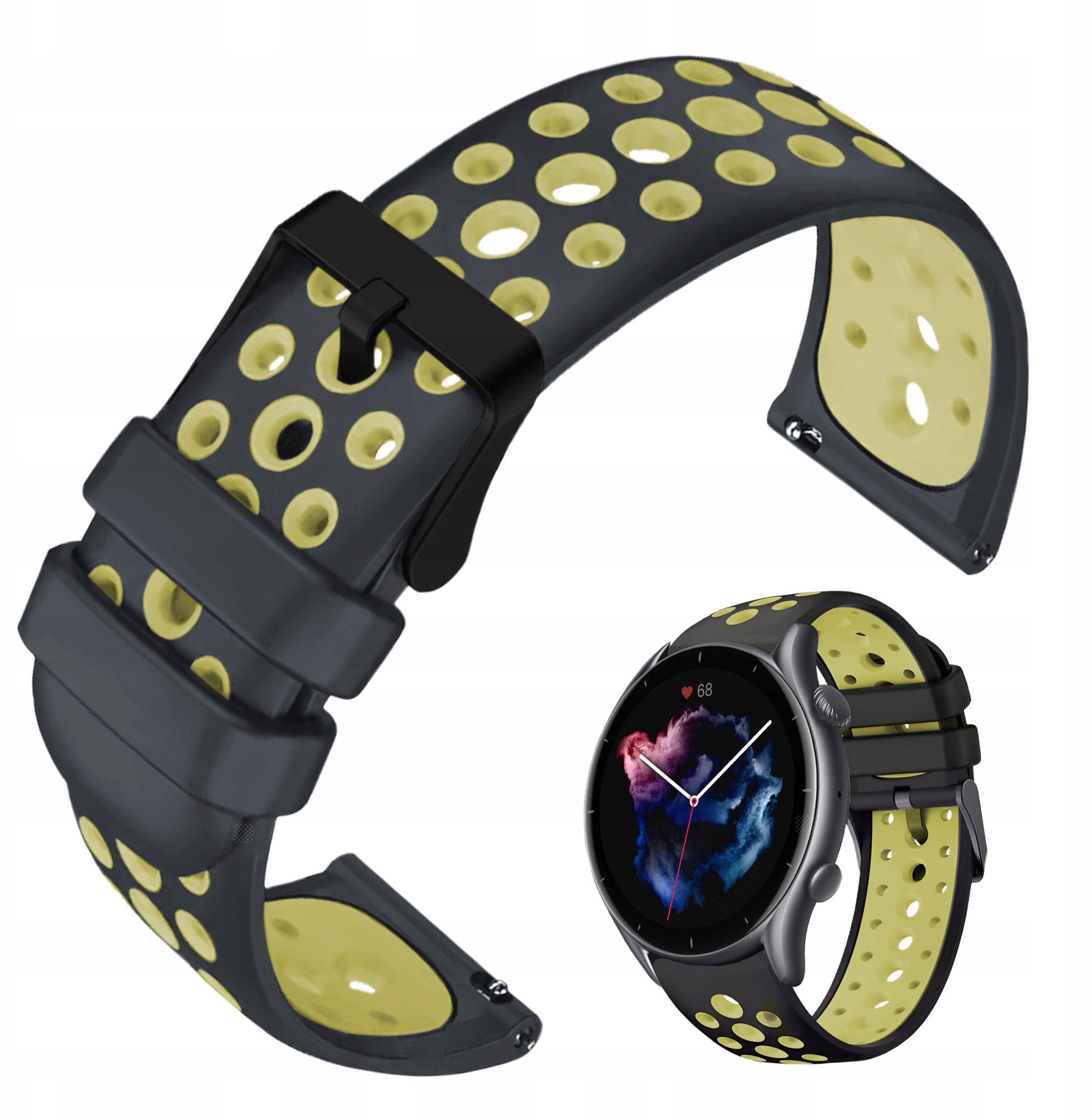 Pasek do Huawei Watch GT 2 2e 3 4 46mm pro active gt3 classic elite opaska