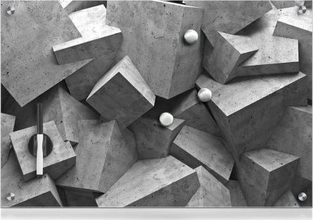 Zeller Szklana tablica do notatek , 40x60cm