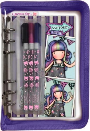 Santoro ZESTAW PRZYBORÓW SZKOLNYCH, ORGANIZER - GORJUSS - UP AND AWAY