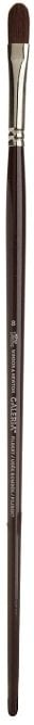Galeria brush Filbert w/long handle No. 8