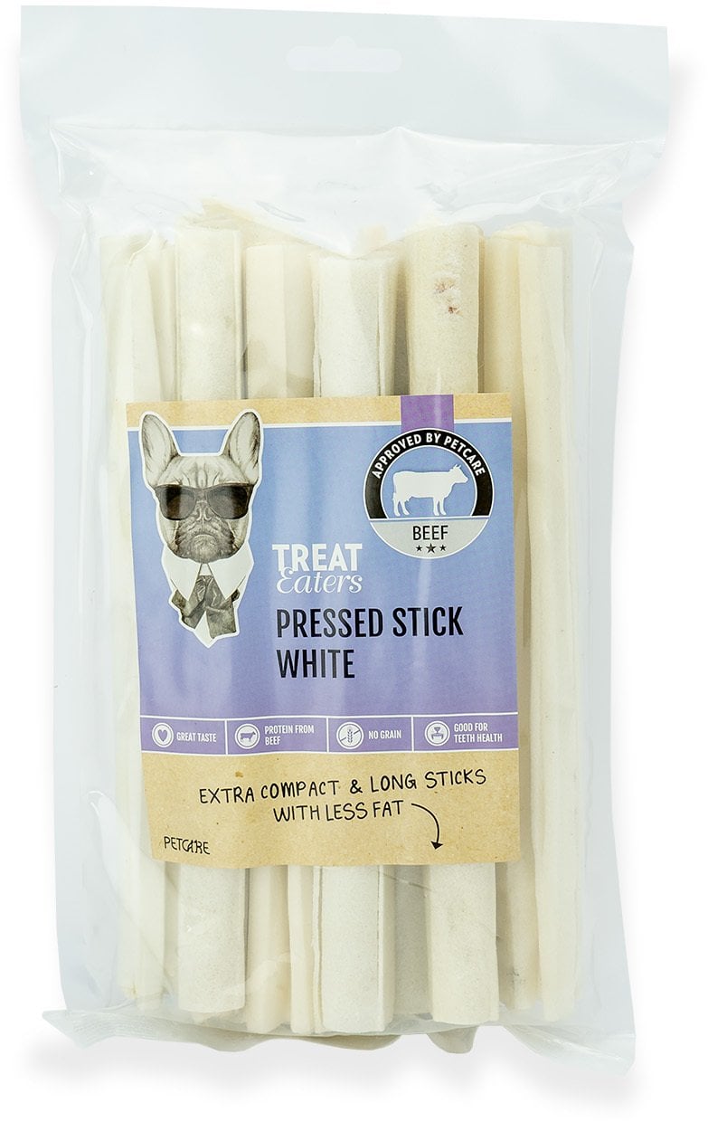 Pressed sticks White 20x2 cm. 10 pcs