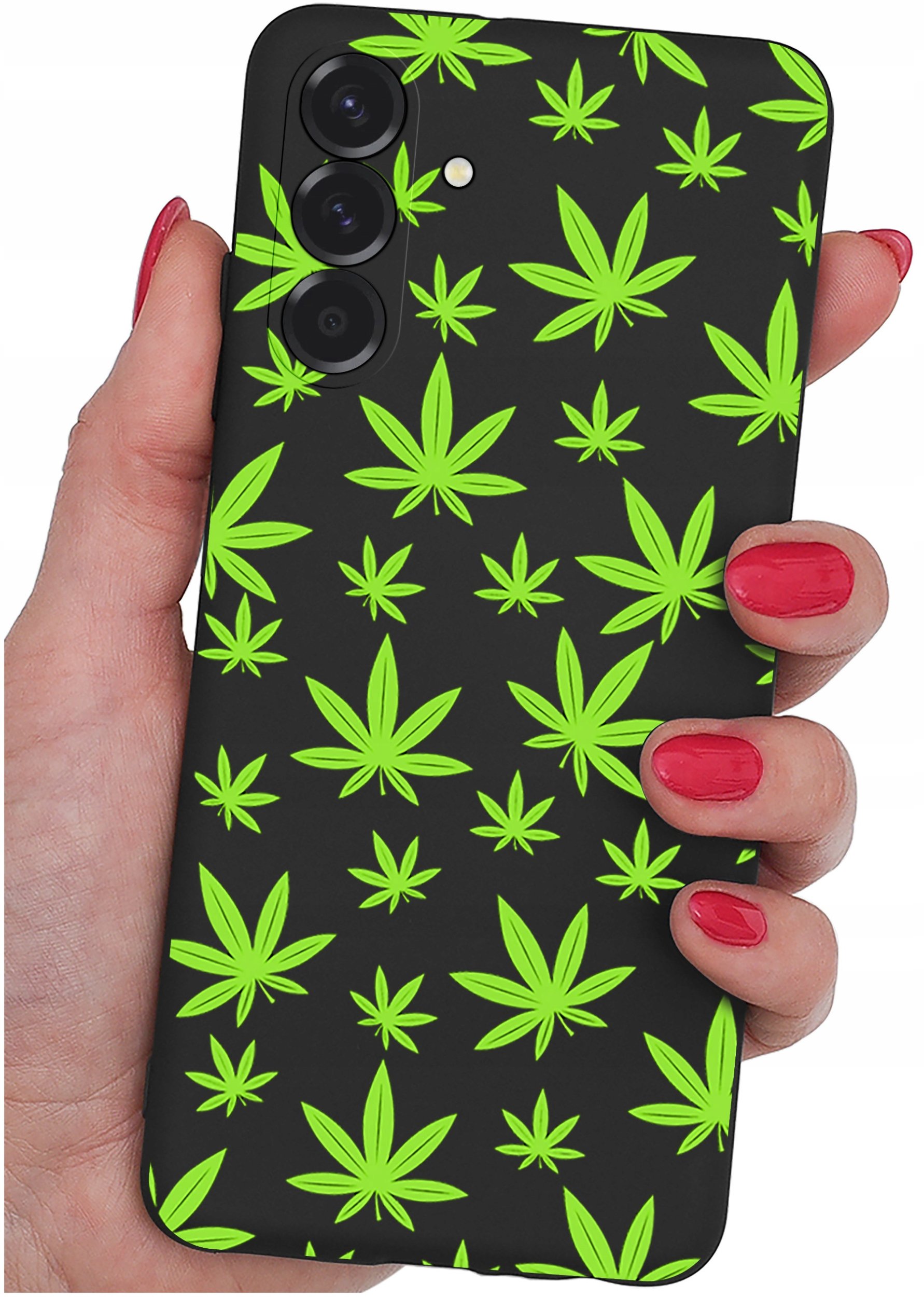 ETUI do Samsung A56 5G | WZORY | SILIKONOWE MATT CASE + SZKŁO 9H