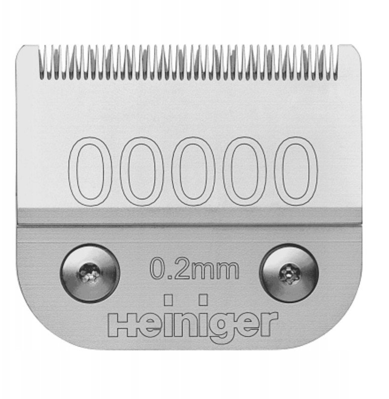 HEINIGER 710-801.A clipper blade No. 00000 / 0.2mm Snap-on