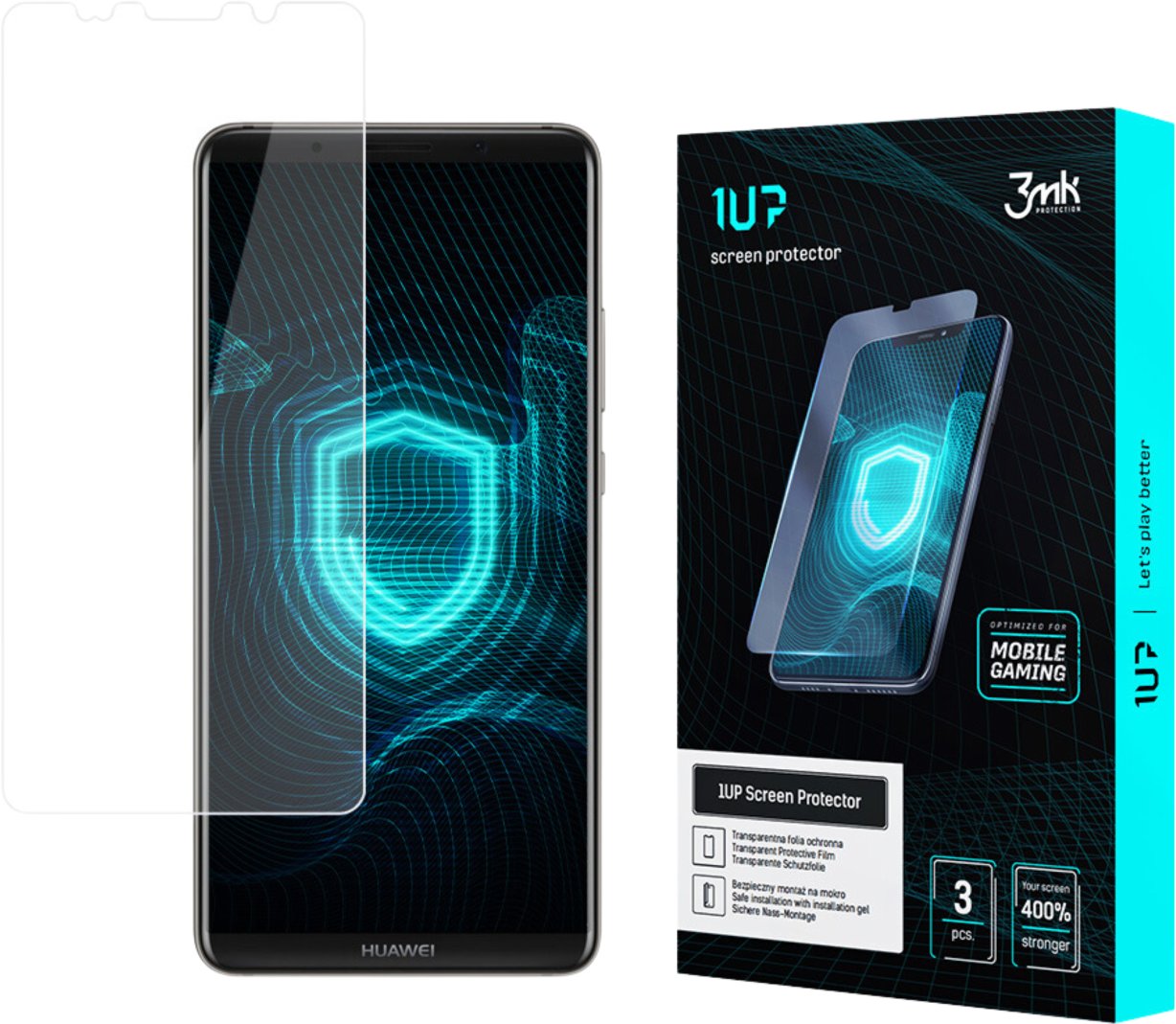 HUAWEI MATE 10 PRO - 3MK 1UP