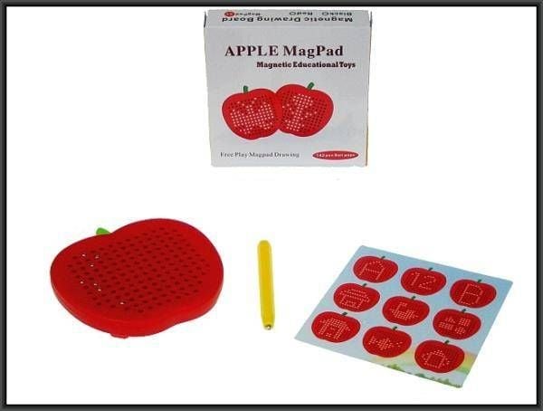 Hipo Tablica magnetyczna Jabłko z kulkami QH931