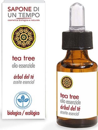 Olejek eteryczny BIO z Drzewa Herbacianego 15 ml - SAPONE DI UN TEMPO