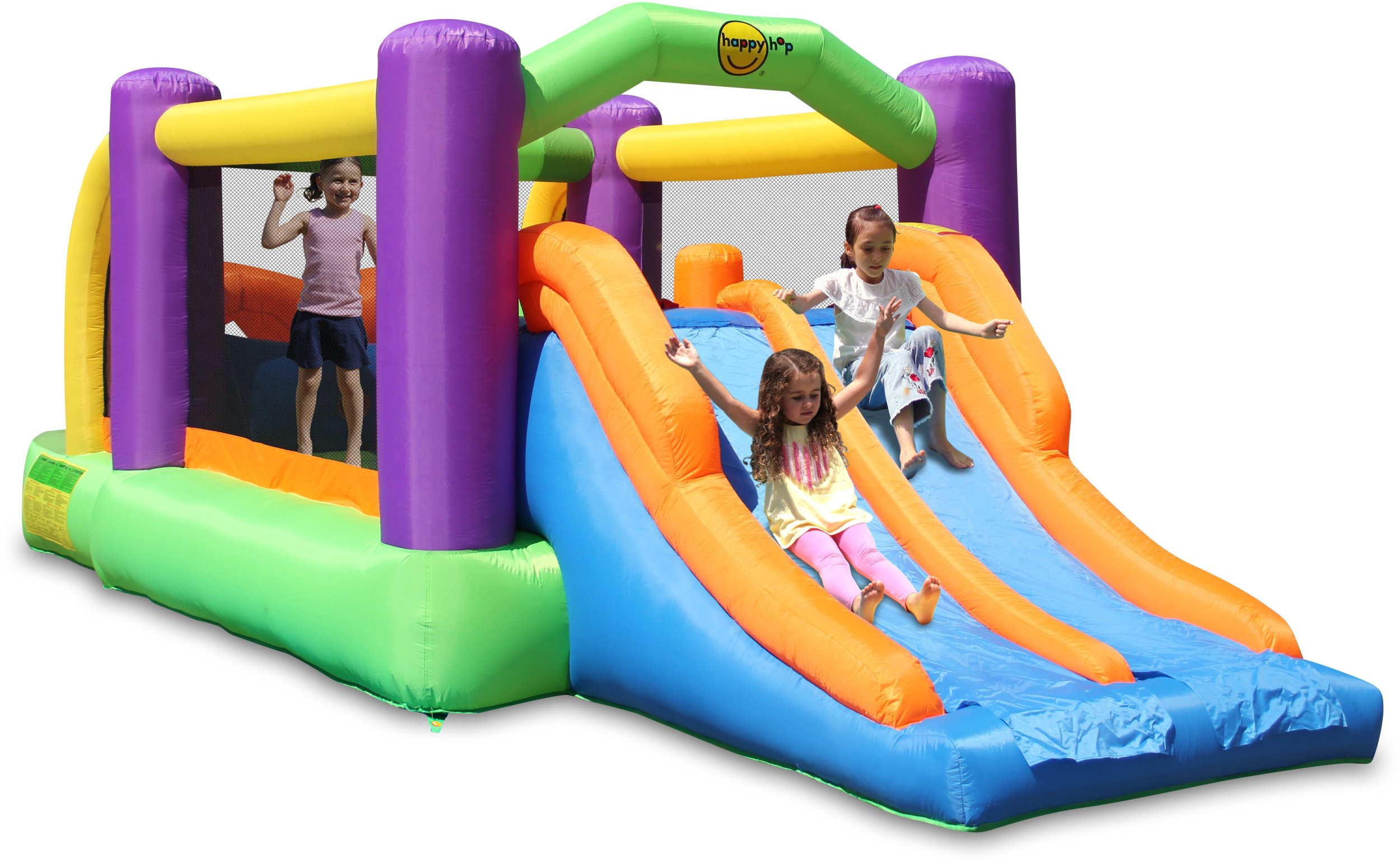 Dmuchany zamek TOR PRZESZKÓD trampolina HappyHop