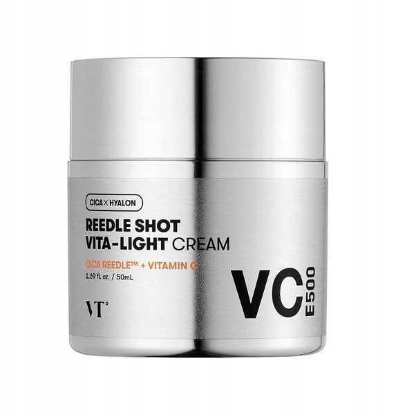 VT COSMETICS_Reedle Shot Vita-Light Cream rozjaśniająco-przeciwzmarszczkowy krem do twarzy 50ml