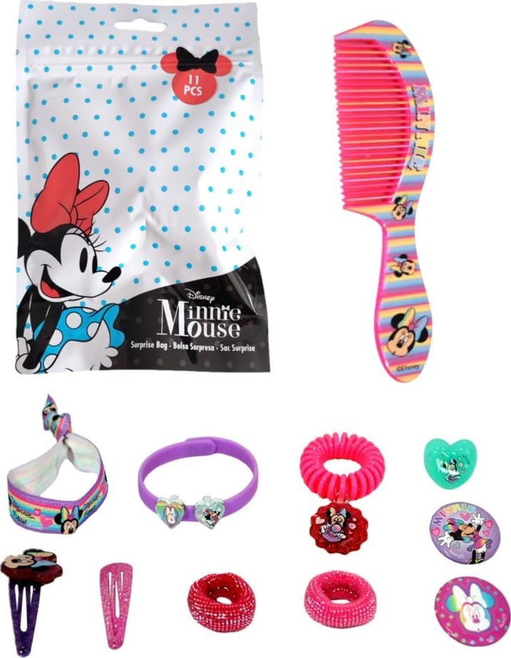 Kids Euroswan Torebka z akcesoriami do włosów 11el. Minnie Mouse WD21598 Kids Euroswan
