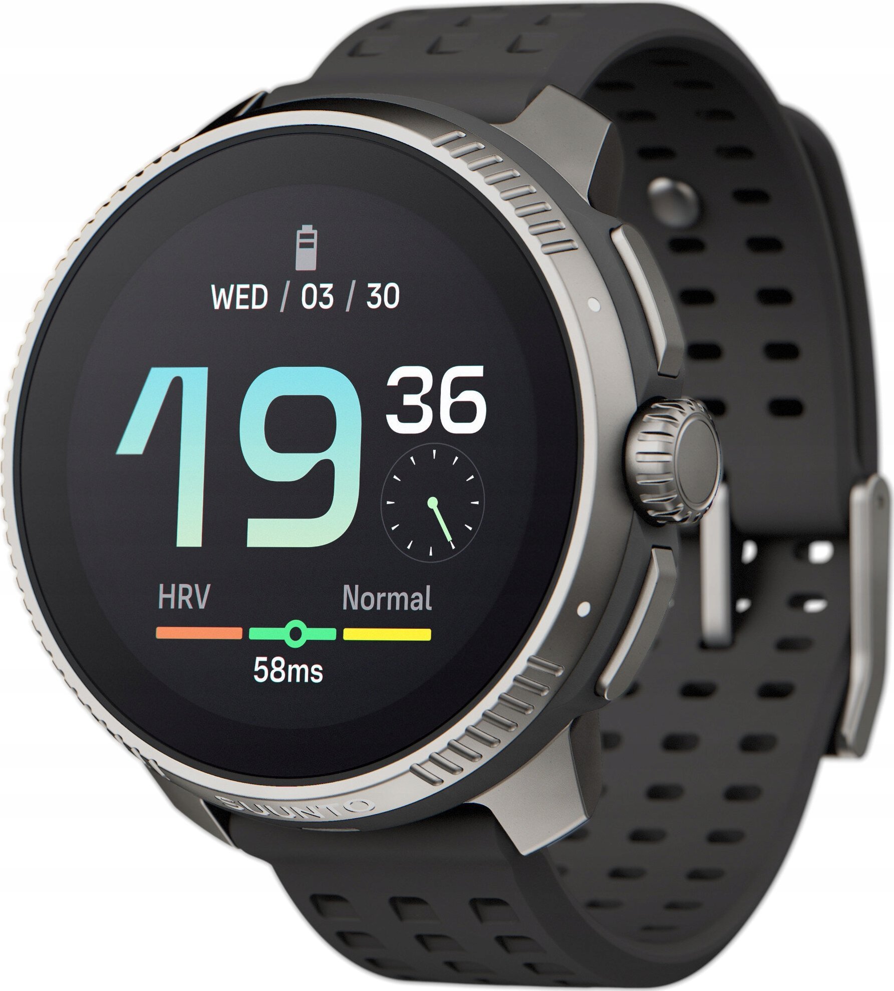 Zegarek sportowy Suunto Race Titanium Charcoal (SS050932000)