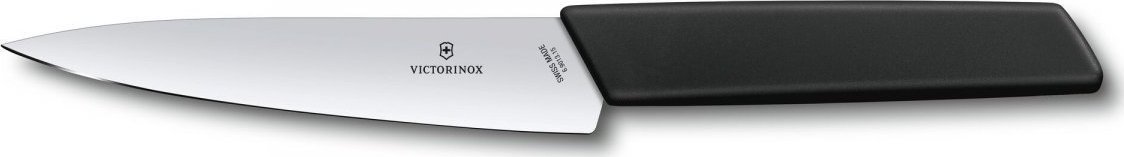 Victorinox Nóż uniwersalny Swiss Modern, 15 cm, czarny Victorinox 6.9013.15B