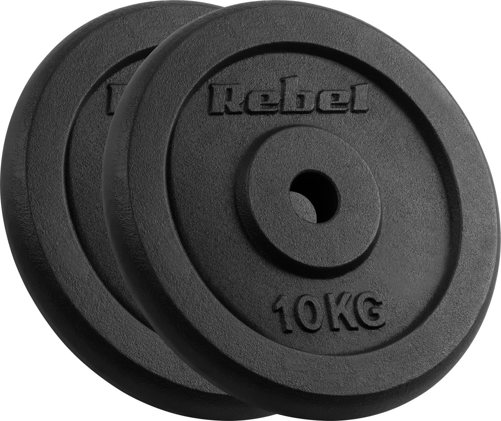 Rebel Active RBA-2129 Obciążenie żeliwne zestaw 2 x 10 kg