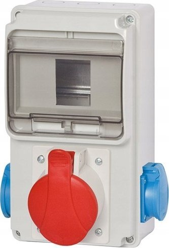 F-Elektro Rozdzielnica 6M ULISSE MINI 16A/5P, 2x230V IP54