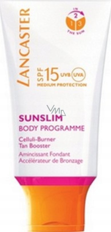 Lancaster Lancaster, Sunslim, Anti-Cellulite, Body Cream, SPF 15, 200 For Women