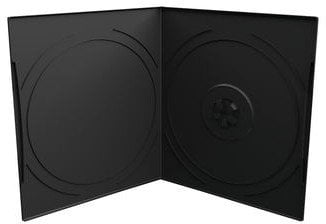 MediaRange DVD-Leerhülle für 1 Dics 7mm Taschenformat schwar