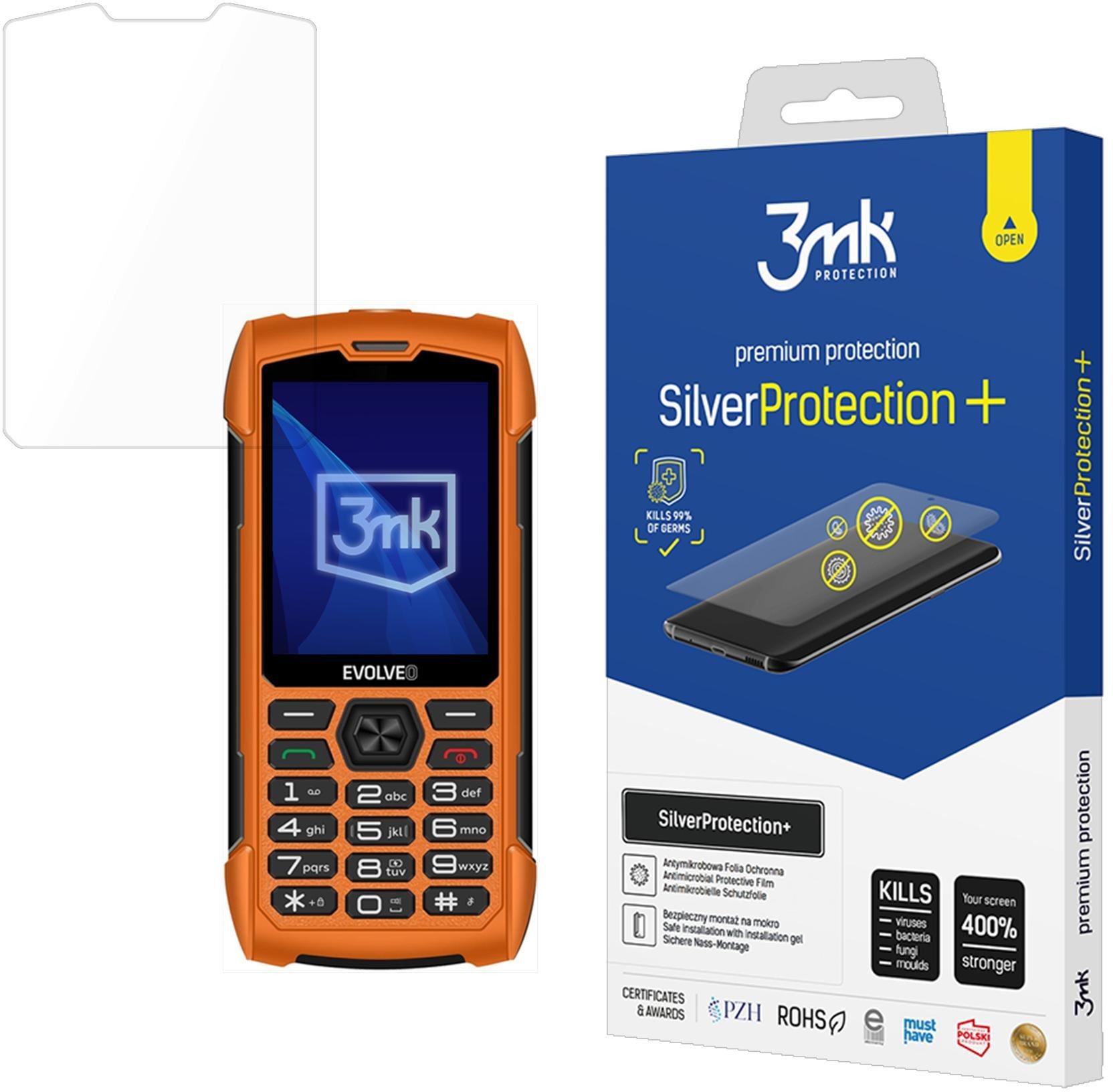 EVOLVEO STRONGPHONE H1 - 3MK SILVERPROTECTION+