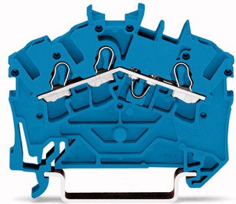 Wago Złączka szynowa 3-przewodowa 2,5mm2 niebieska TOPJOBS (2002-6304)