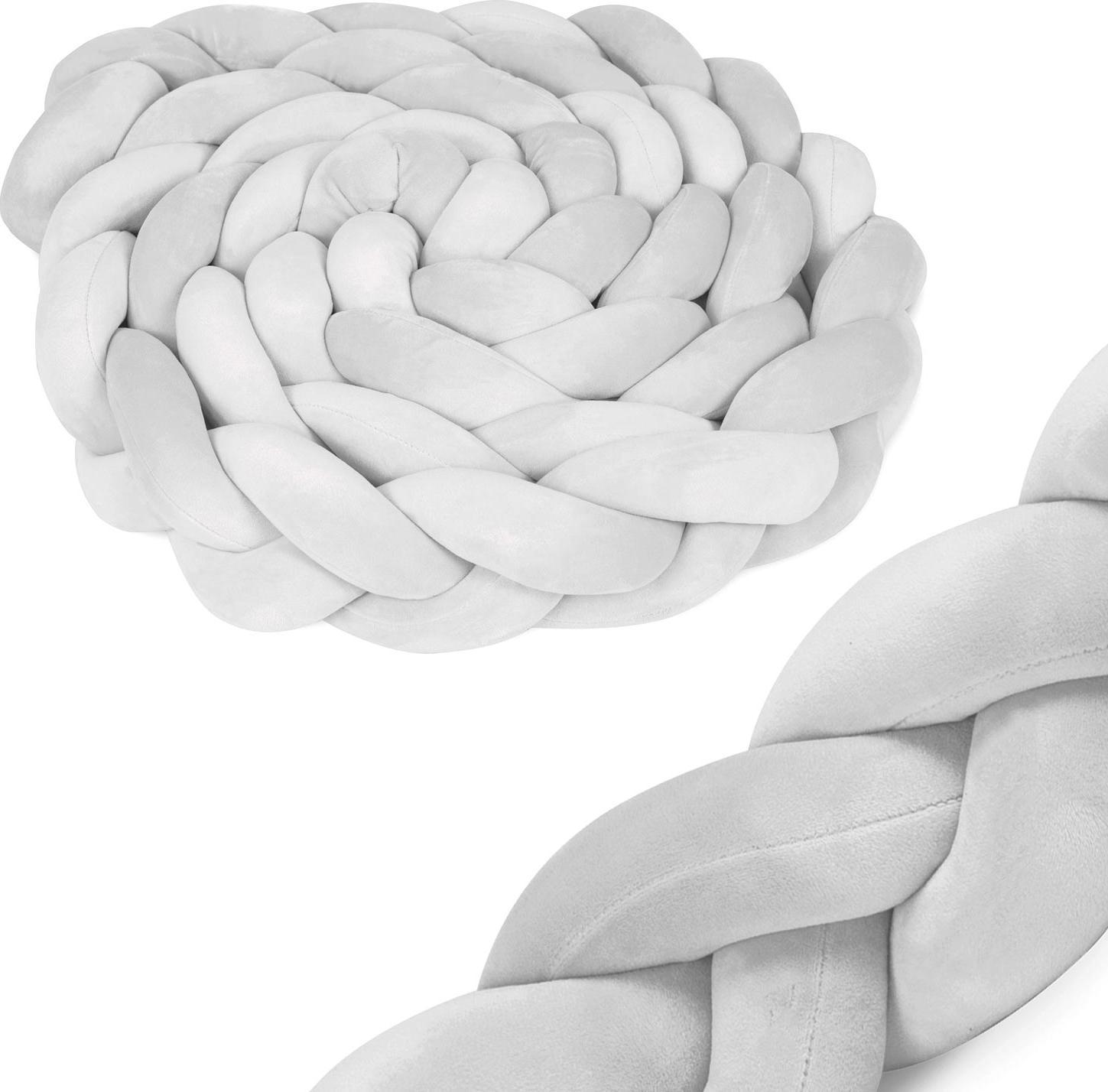 Ricokids Otulacz do łóżeczka 3m - szary