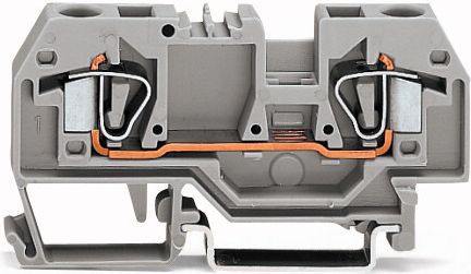 Wago Złączka szynowa 2-przewodowa 6mm2 niebieska (282-904)
