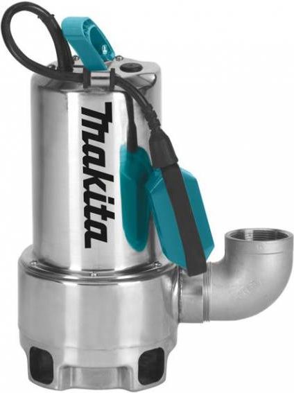 Makita Pompa do wody brudnej z pływakiem 1100W 250 l/min INOX (PF1110)