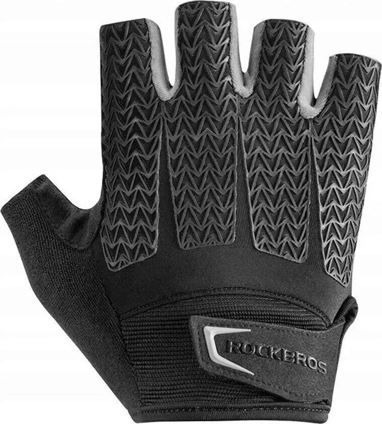 RockBros Rękawiczki rowerowe Rockbros S169BGR XXL z wkładkami żelowymi - szare