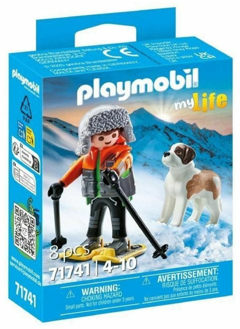 My Life 71741 Narciarz z bernardynem