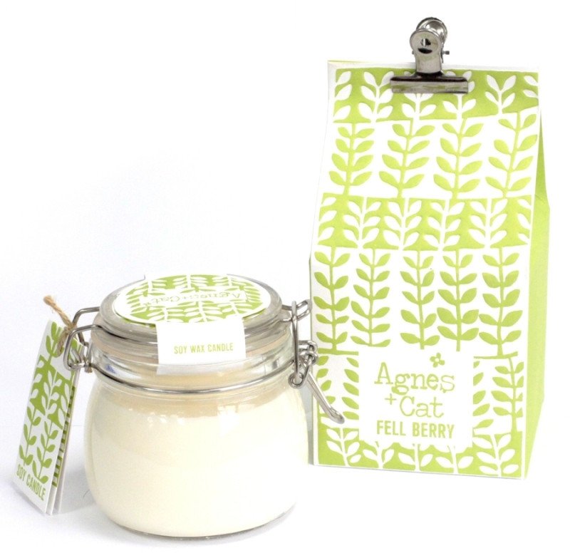 Świeca sojowa w słoiku - Fell Berry
