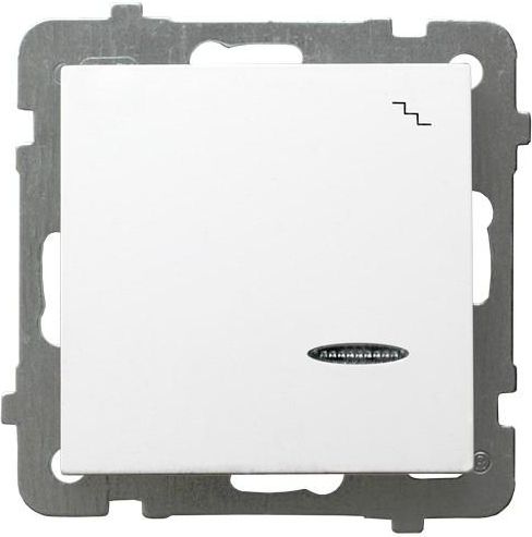 Ospel Łącznik schodowy AS z podświetleniem biały (ŁP-3GS/m/00)