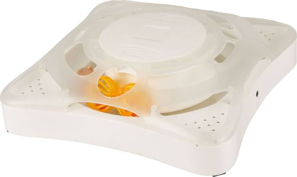 Flamingo FLAMINGO Zabawka dla kota Orbit, 26x26x8 cm, biała