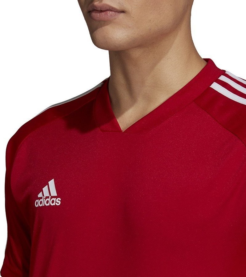 Adidas Koszulka męska adidas Tiro 19 Training Jersey czerwona D95944 S