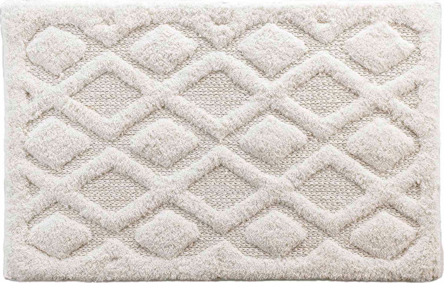 Douceur d`Interieur Dywanik łazienkowy 50x80cm kremowy