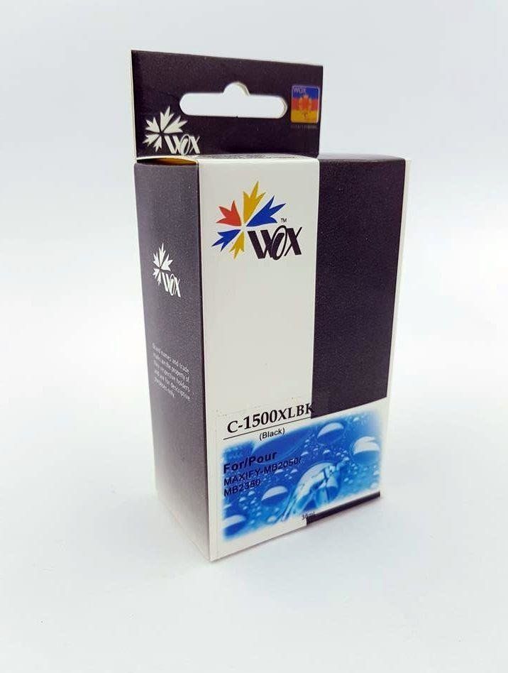 Tusz THI Zgodny Tusz Black do CANON MB2050 MB2350 / PGI-1500XLBK / Czarny / 37ml / zamiennik z chipem uniwersalny