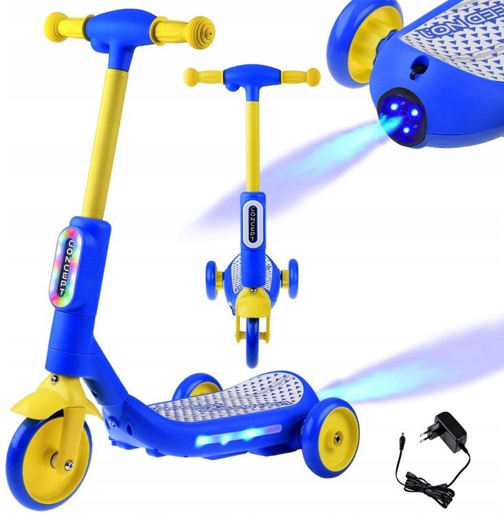 Odrzutowa Hulajnoga elektryczna dla dzieci muzyka DISCO Para wodna SP0840