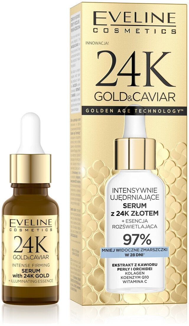 EVELINE 24K Gold&Caviar Serum ujędrniające 18ml