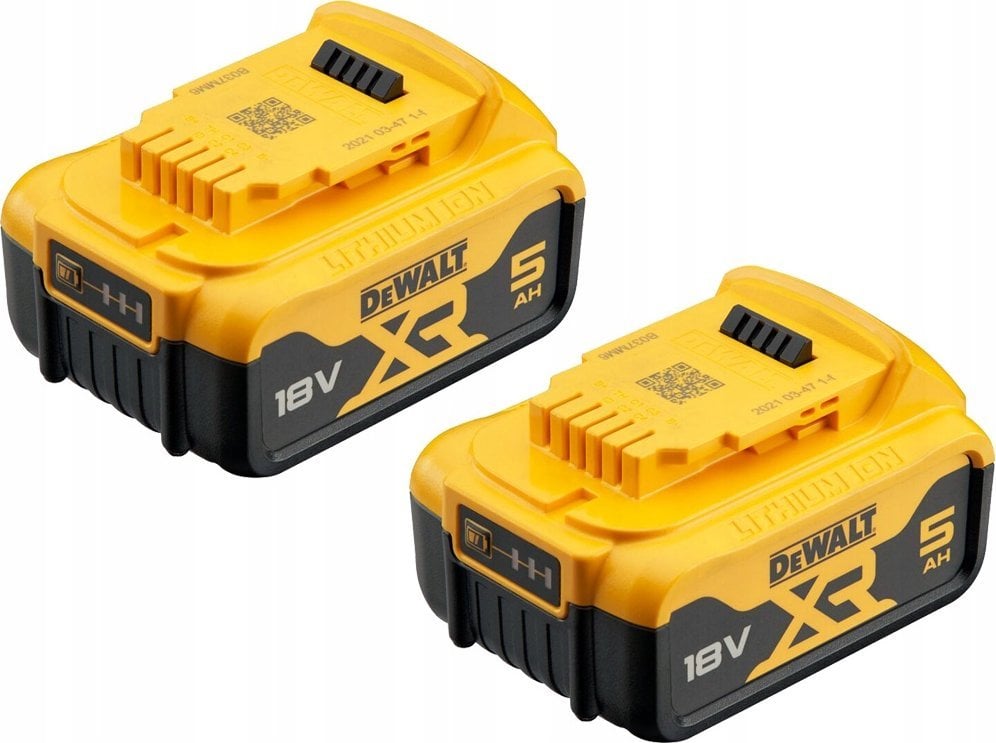 Dewalt DeWalt DCB184P2-XJ 18V 5Ah Battery Set