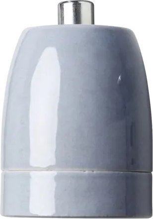 nielsen_light PORCELÆNSFATNING P7 E27 KERAMIK LYSEGRÅ