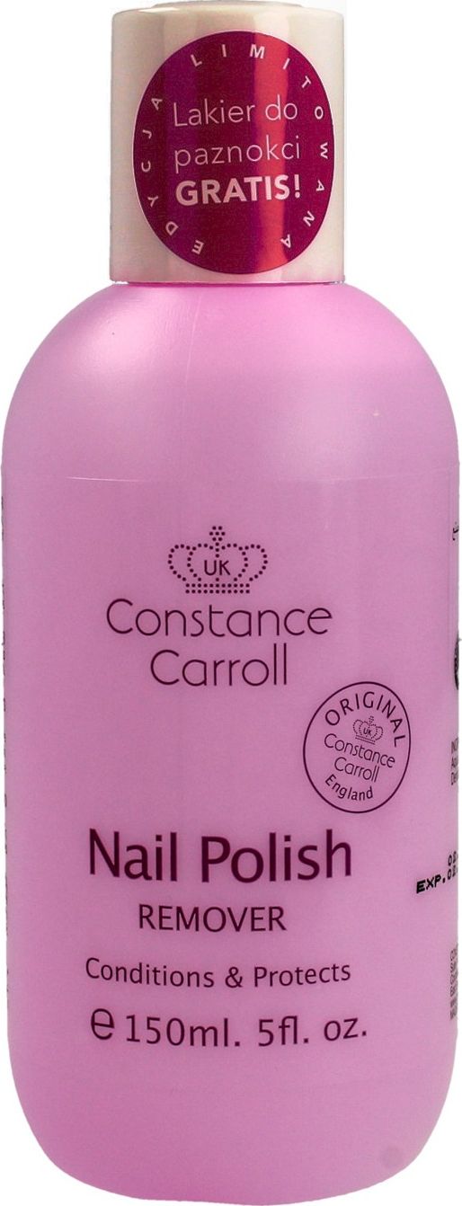Constance Carroll Zmywacz do paznokci acetonowy z odżywką 150ml