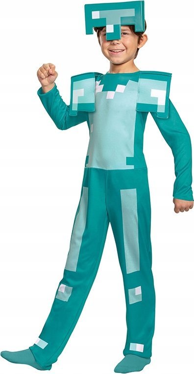 Korbi STRÓJ MINECRAFT GRA CREEPER KOSTIUM ARMOR FANCY