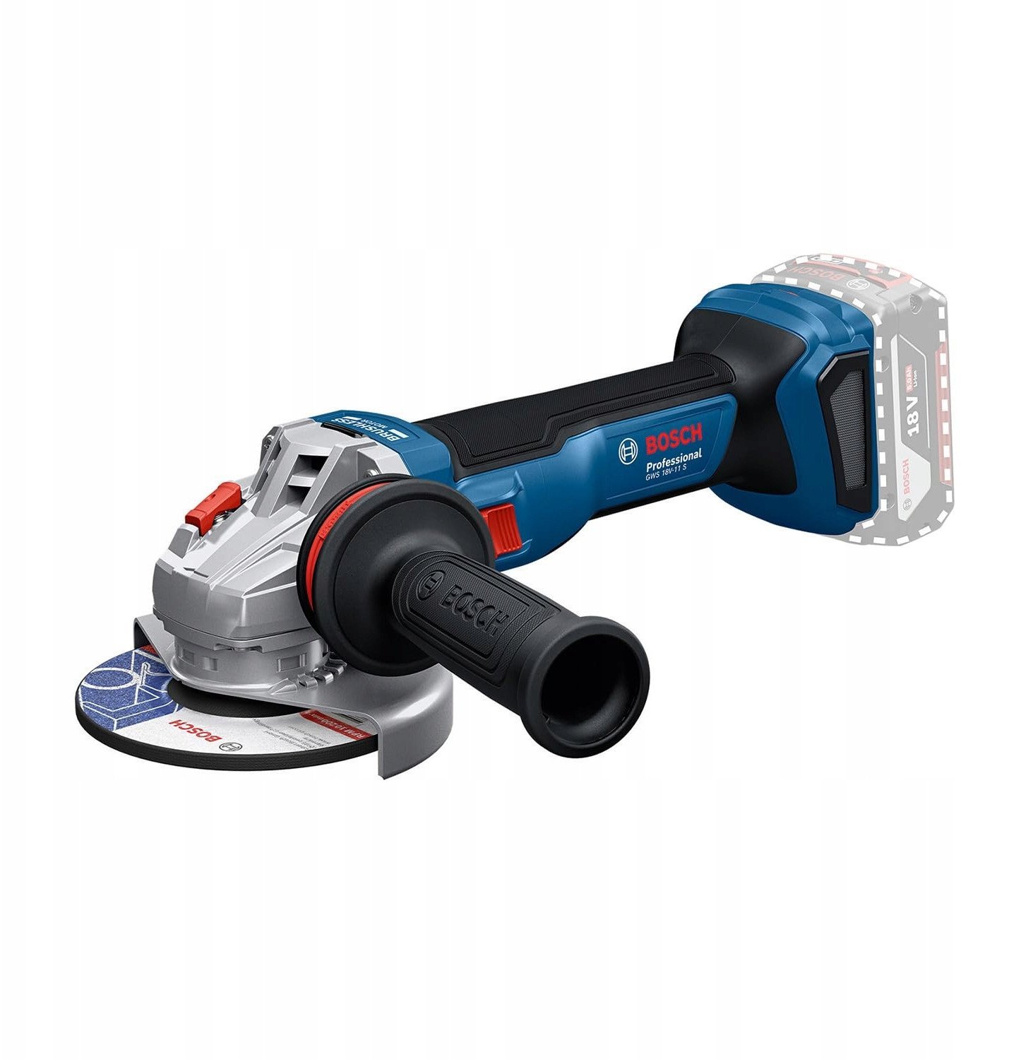BOSCH.ANGLE GRINDER 125mm GWS 18V-11 S SOLO