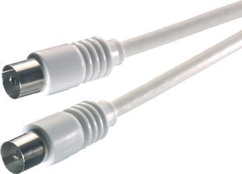 Vivanco Vivanco 19358 coaxial cable 3 m White 4008928193589
