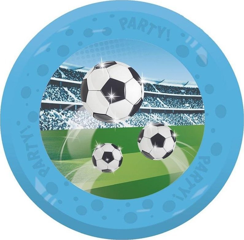 Talerz wielokrotnego użytku Soccer Fans 21cm