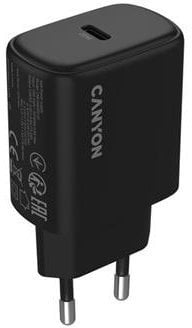 CANYON charger OnCharge 200 20W 1xPD EU Black