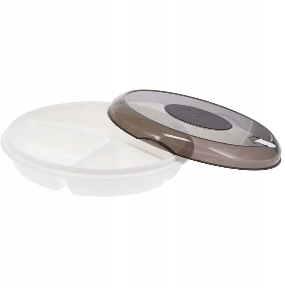 Talerz do mikrofalówki z pokrywką, Ø 24,5 cm