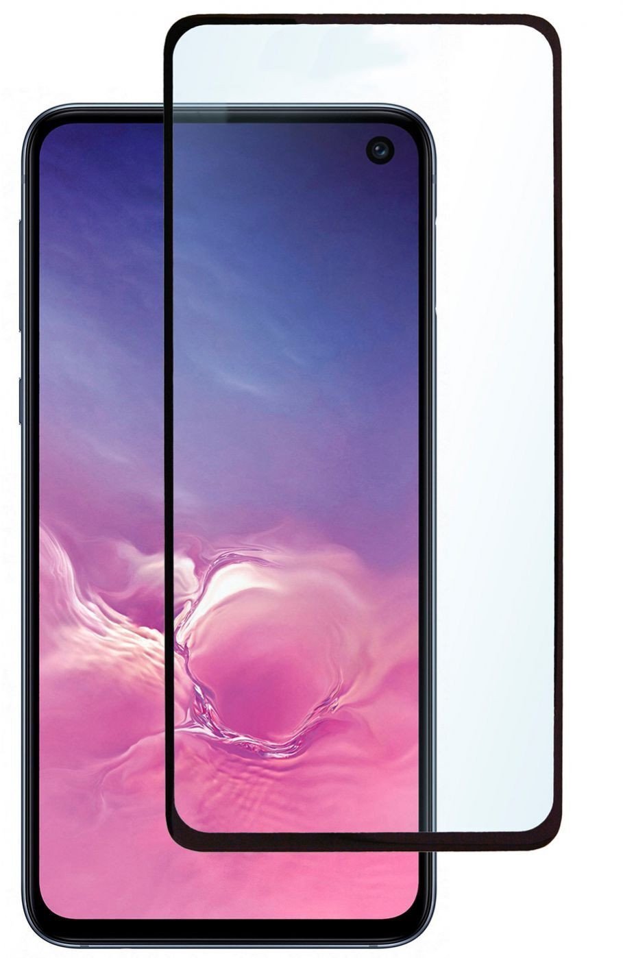 Mocco Full Face / Full Glue Tempered Glass Full Coveraged with Frame Samsung G975 Galaxy S10 Plus Black