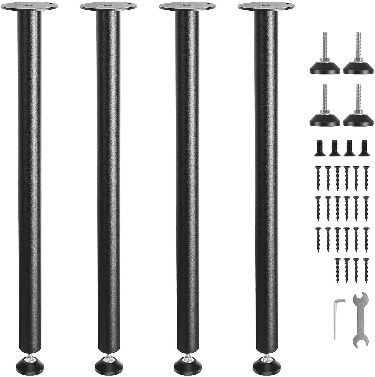 Nogi do stołu lawy biurka stolika metalowe loftowe 76,2x11cm 4sztuki