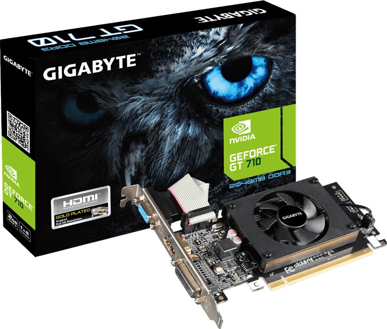 Karta graficzna Gigabyte GeForce GT 710 2GB DDR3 (GV-N710D3-2GL 2.0)